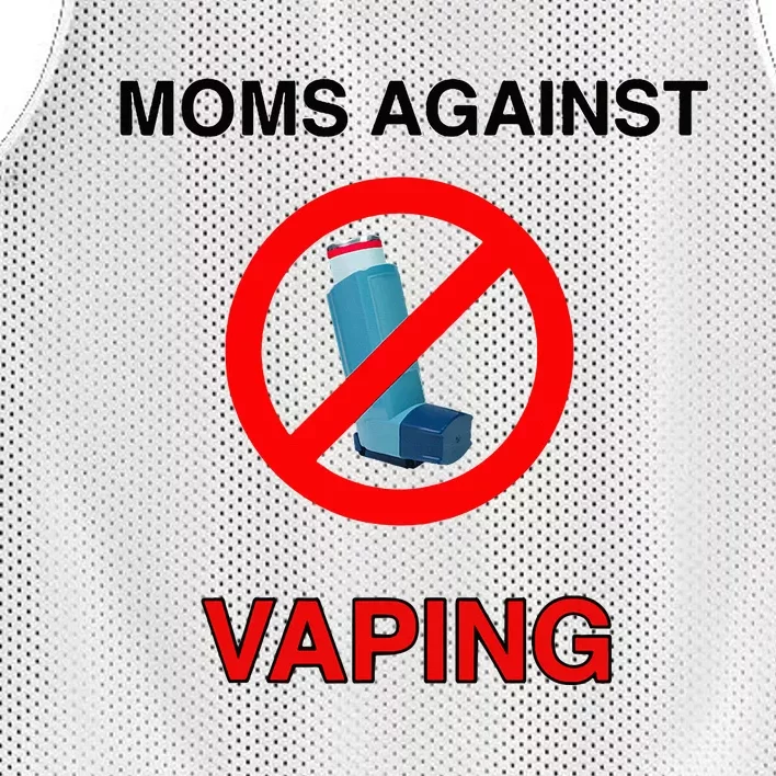 Moms Against Vaping Mesh Reversible Basketball Jersey Tank