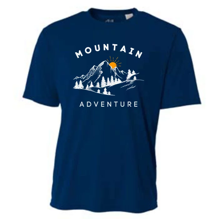 Mountain Adventure Wild And Free Cooling Performance Crew T-Shirt