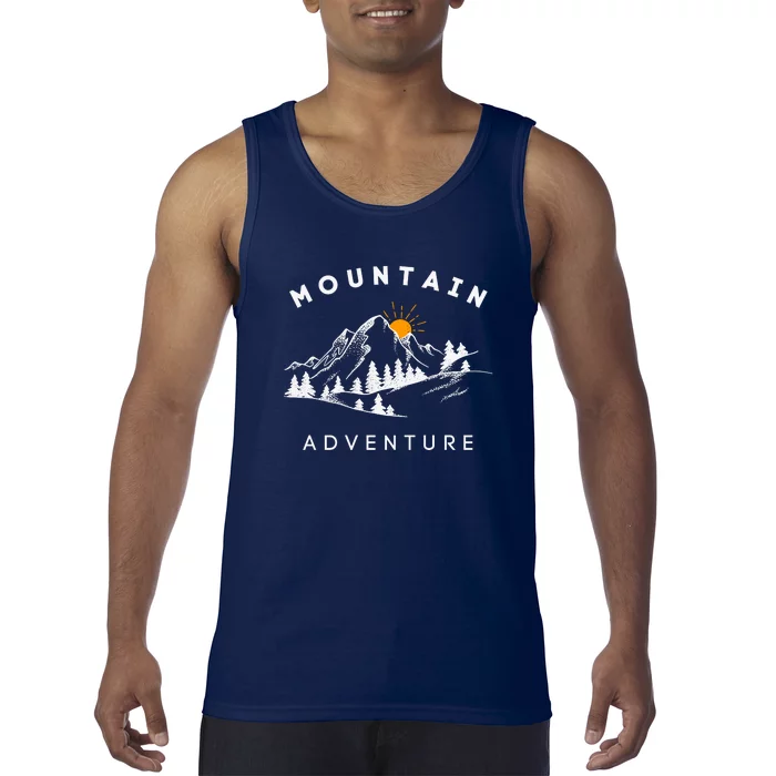 Mountain Adventure Wild And Free Tank Top