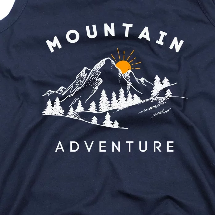 Mountain Adventure Wild And Free Tank Top