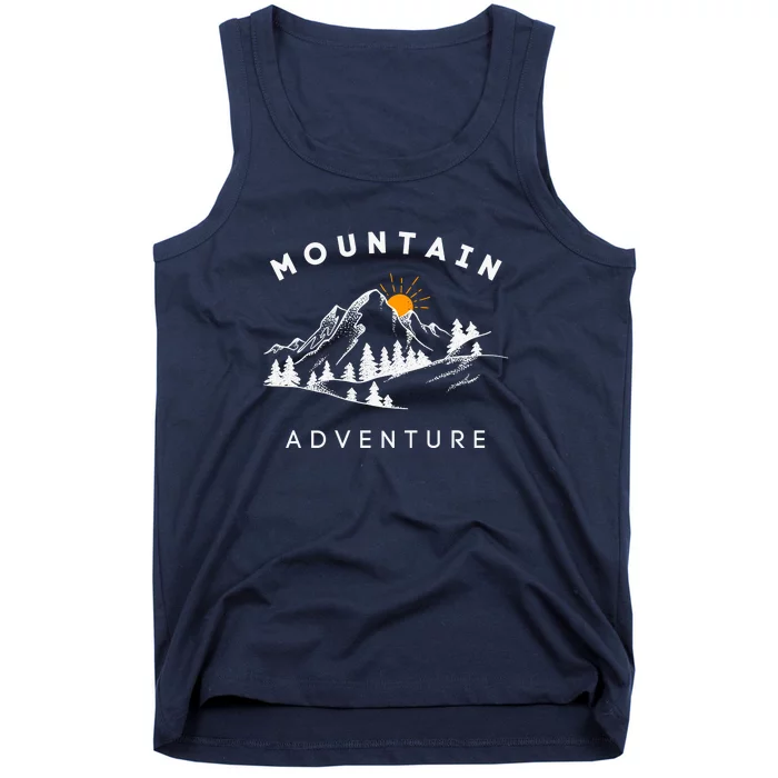 Mountain Adventure Wild And Free Tank Top