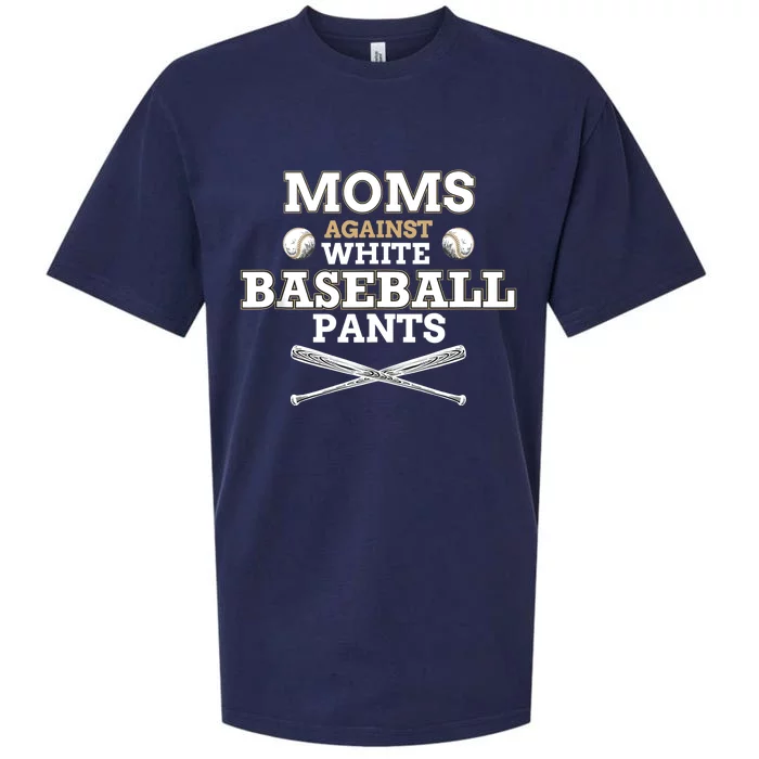 Moms Against White Baseball Pants funny baseball mom mother Tank Top Sueded Cloud Jersey T-Shirt