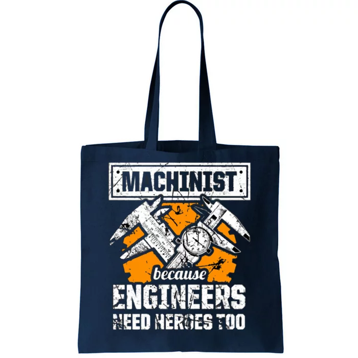 Machinist At Work 4 Tote Bag