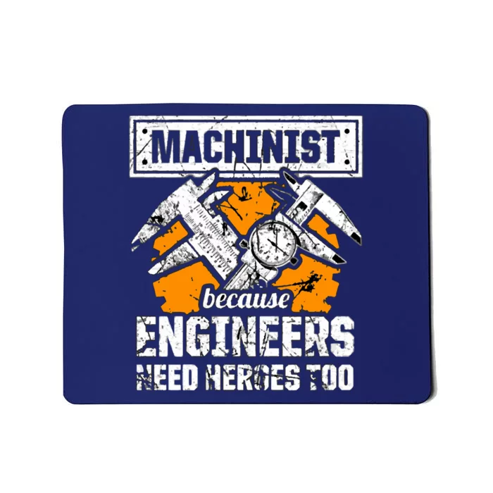 Machinist At Work 4 Mousepad