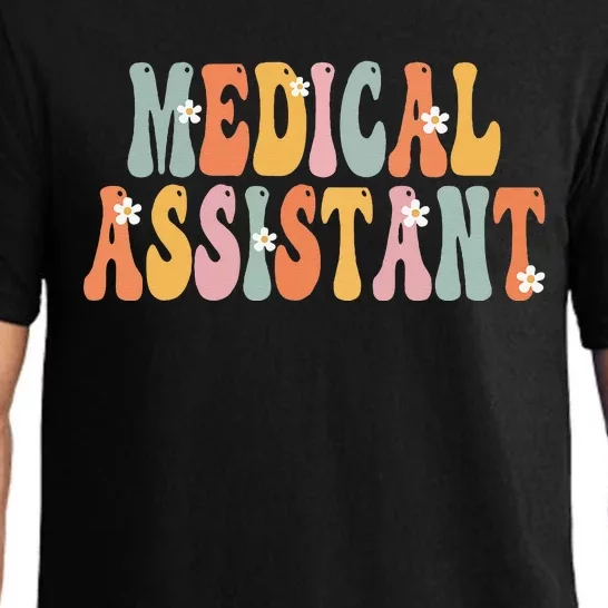 Medical Assistant Week Groovy Appreciation Day Pajama Set