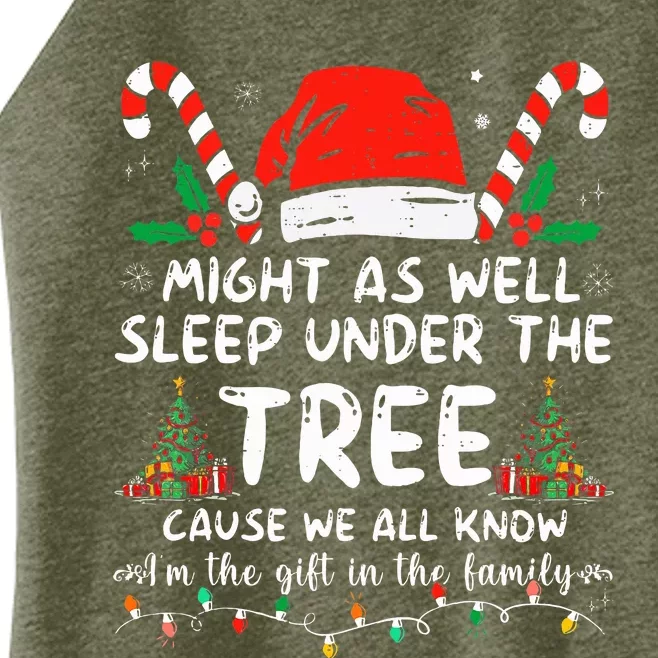 Might As Well Sleep Under The Tree Cause We All Know Women’s Perfect Tri Rocker Tank