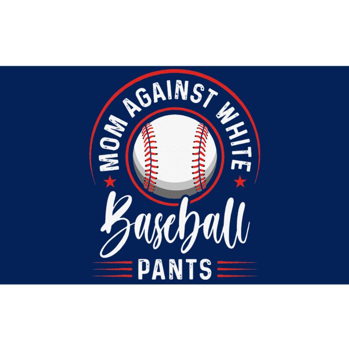 Moms Against White Baseball Pants Bumper Sticker