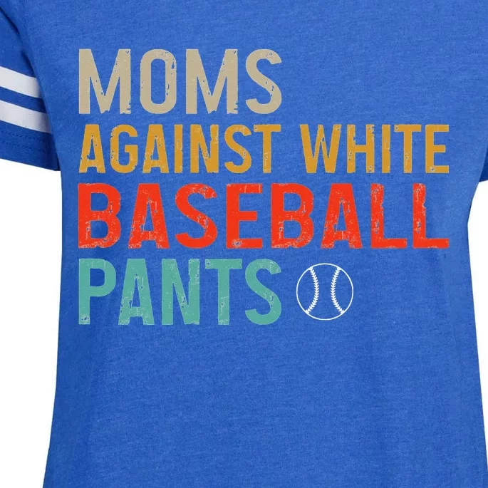 Moms Against White Baseball Pants Enza Ladies Jersey Football T-Shirt