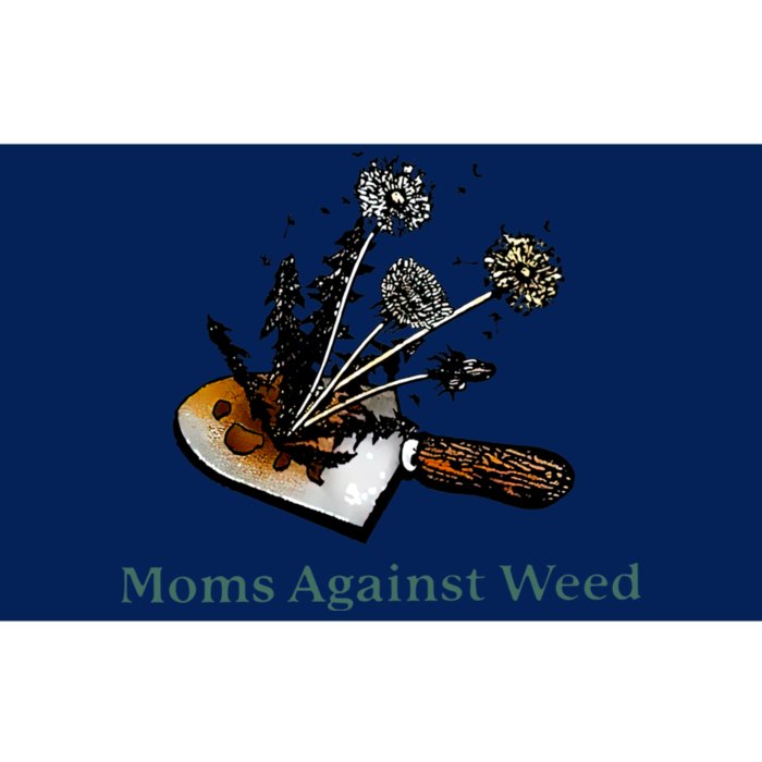 Moms Against Weed Funny For Women Bumper Sticker