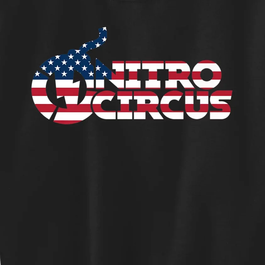 Mens America X Nitro Circus Premium Kids Sweatshirt