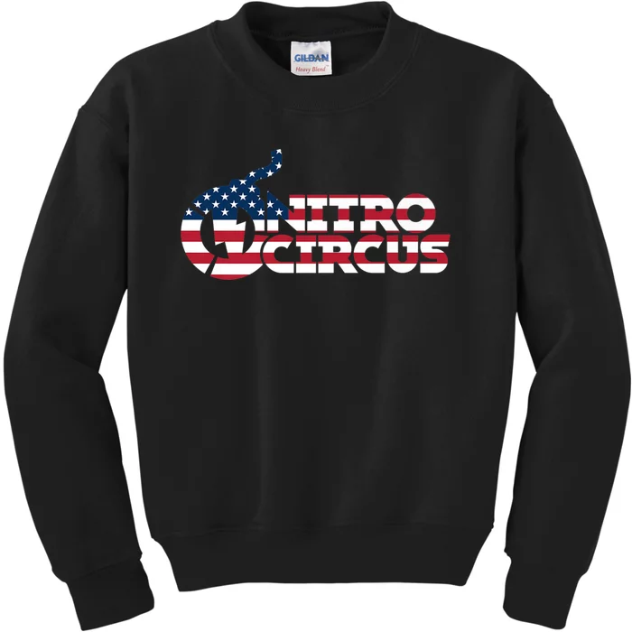 Mens America X Nitro Circus Premium Kids Sweatshirt