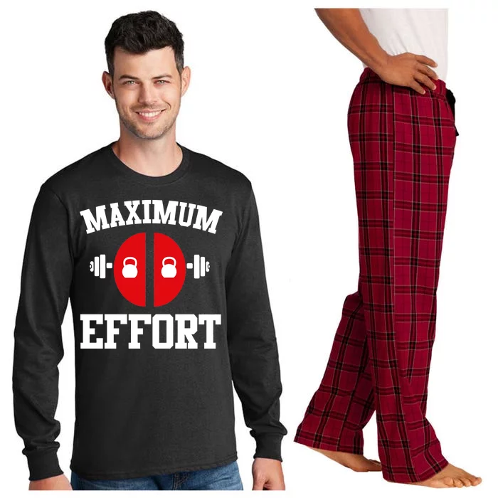 Maximum Effort Long Sleeve Pajama Set