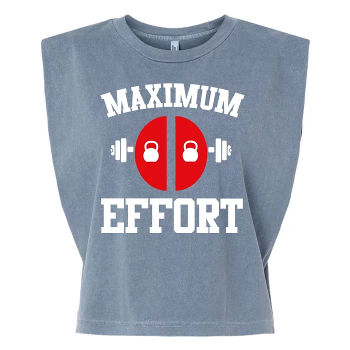 Maximum Effort Garment-Dyed Women's Muscle Tee