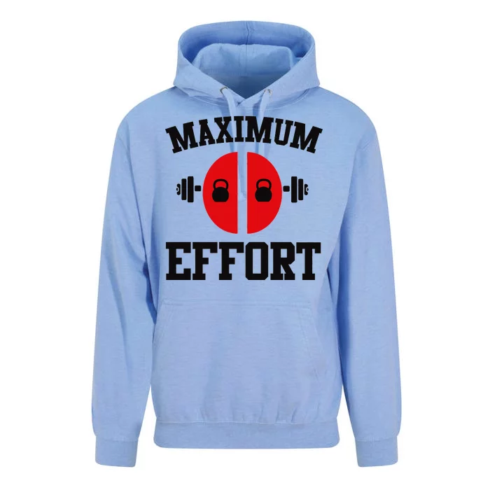 Maximum Effort Unisex Surf Hoodie