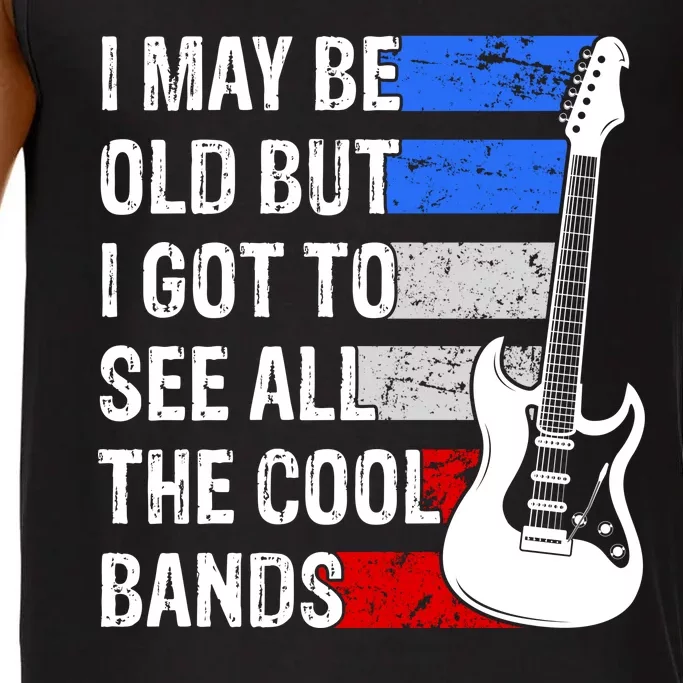 May Be Old Cool Bands Classic Music Comfort Colors® Tank Top