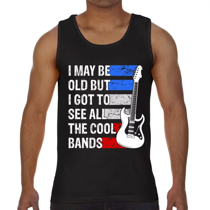 May Be Old Cool Bands Classic Music Comfort Colors® Tank Top