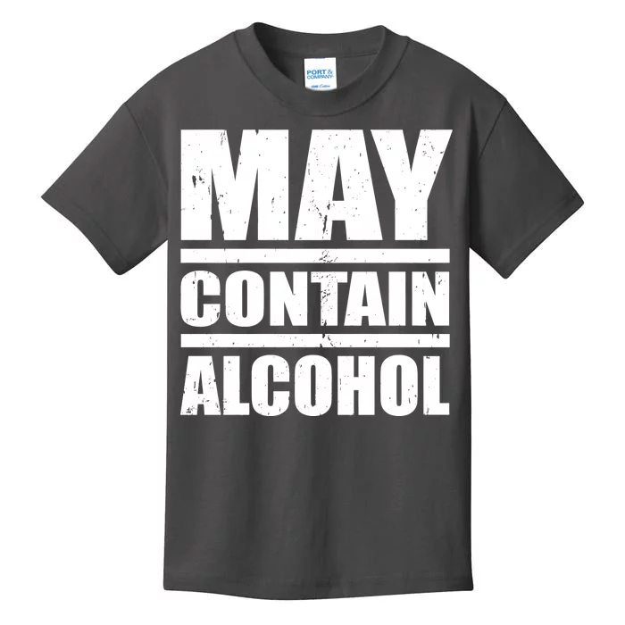 May Contain Alcohol Kids T-Shirt