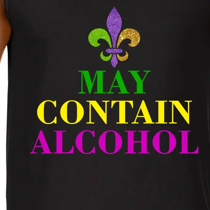 May Contain Alcohol Mardi Gras Spaid Comfort Colors® Tank Top