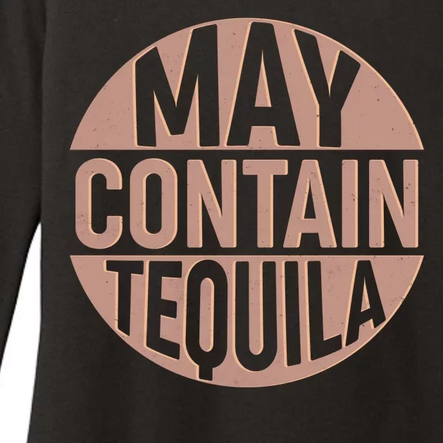 May Contain Tequila Womens CVC Long Sleeve Shirt