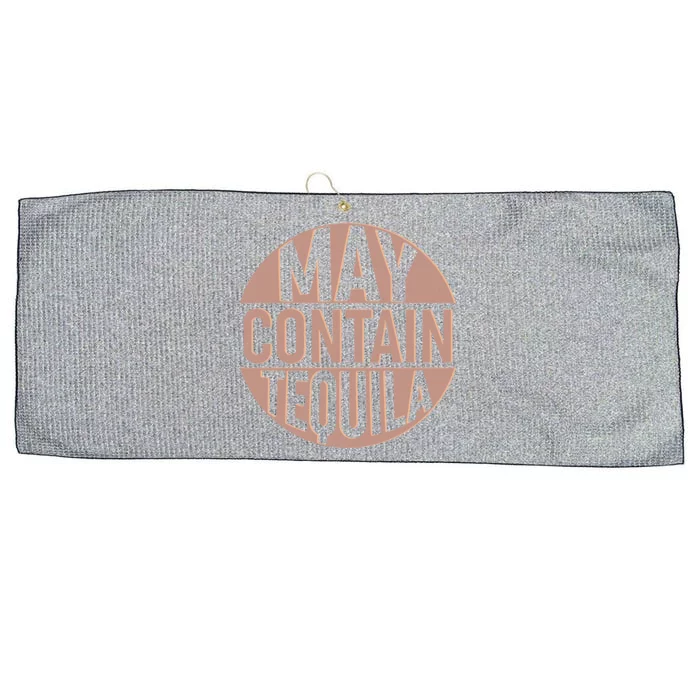 May Contain Tequila Large Microfiber Waffle Golf Towel