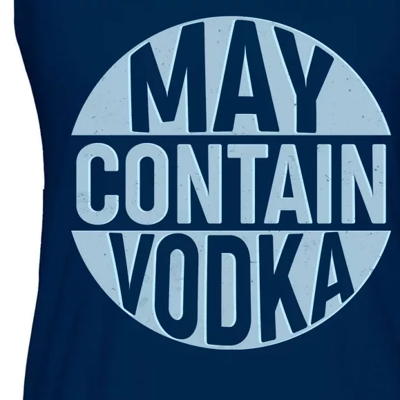 May Contain Vodka Ladies Essential Flowy Tank