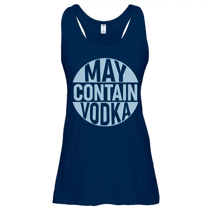 May Contain Vodka Ladies Essential Flowy Tank