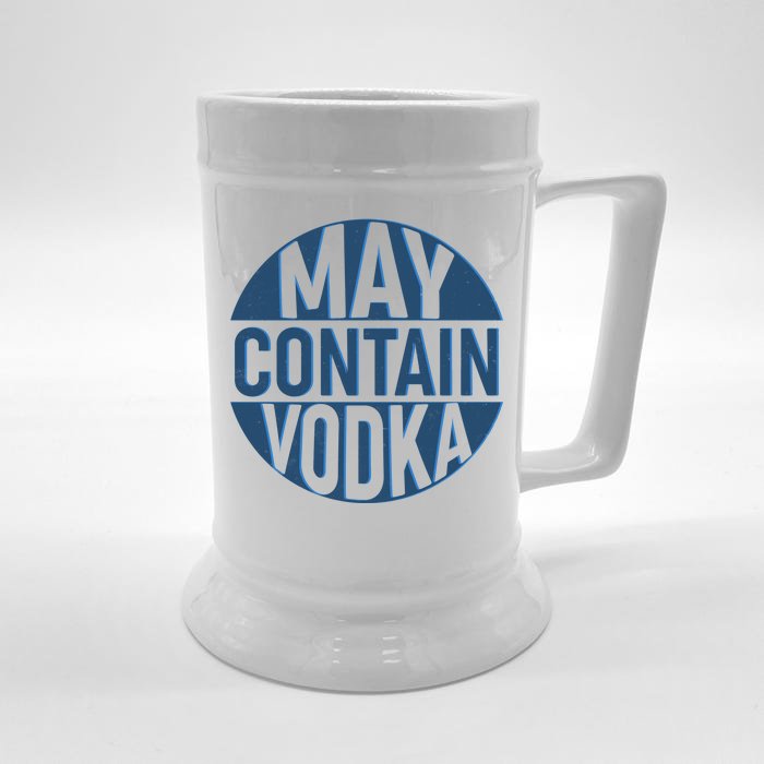 May Contain Vodka Front & Back Beer Stein