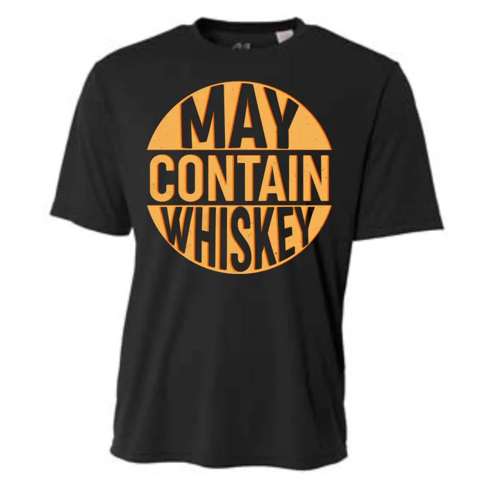 May Contain Whiskey Cooling Performance Crew T-Shirt