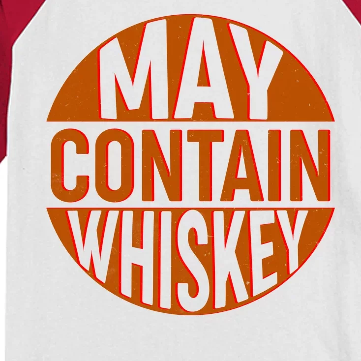 May Contain Whiskey Kids Colorblock Raglan Jersey