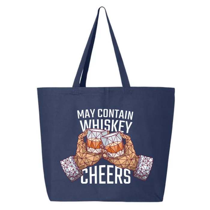 May Contain Whiskey Cheers 25L Jumbo Tote