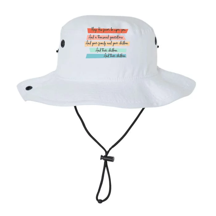 May His Favor Be Upon You Quote Legacy Cool Fit Booney Bucket Hat