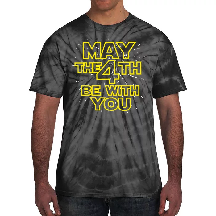 May the 4th Be With You Tie-Dye T-Shirt