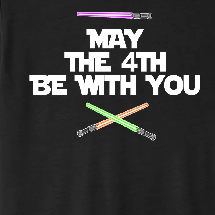 May The 4th Be With You Lightsabers ChromaSoft Performance T-Shirt