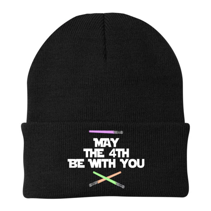 May The 4th Be With You Lightsabers Knit Cap Winter Beanie