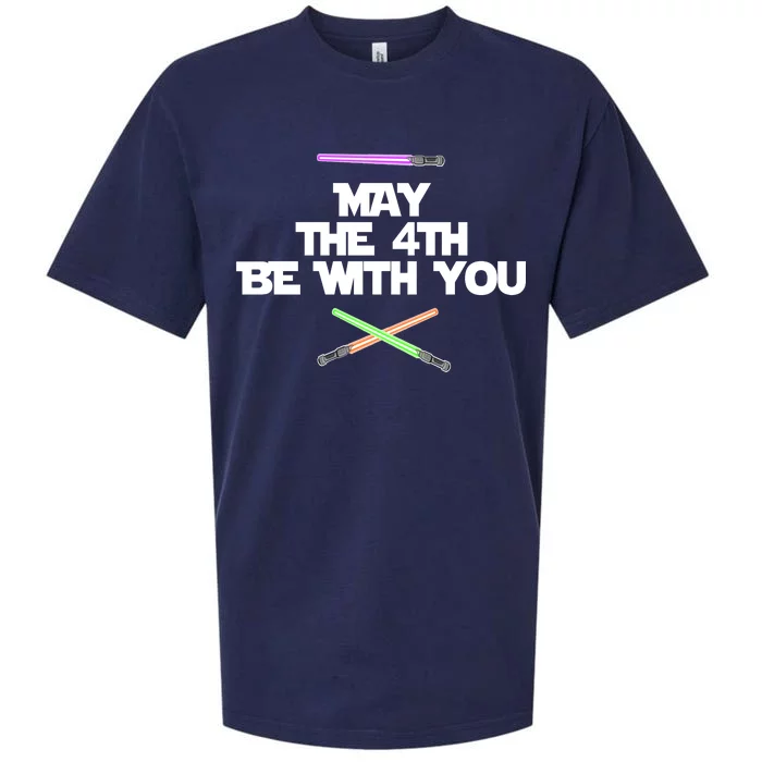 May The 4th Be With You Lightsabers Sueded Cloud Jersey T-Shirt