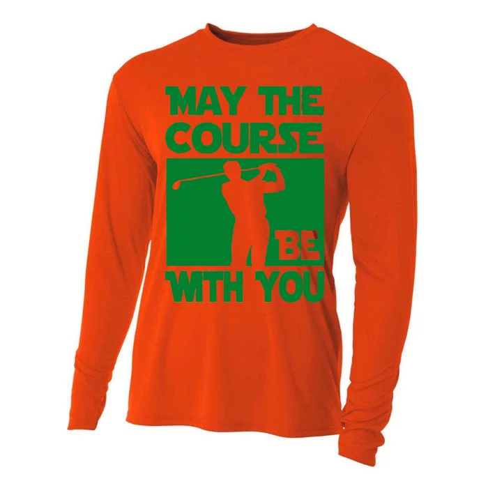 May The Course Be With You Cooling Performance Long Sleeve Crew