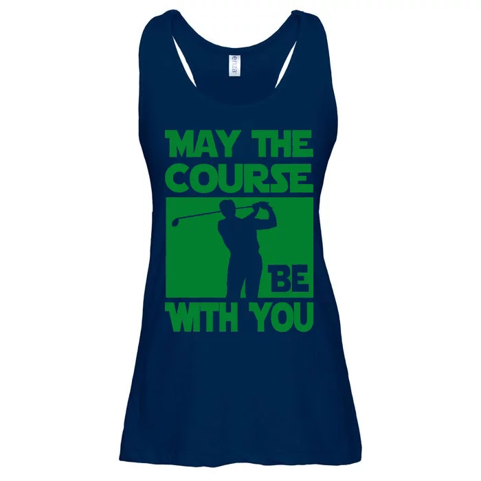 May The Course Be With You Ladies Essential Flowy Tank