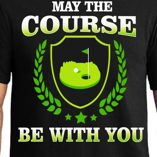 May The Course Be With You Golfing Pajama Set