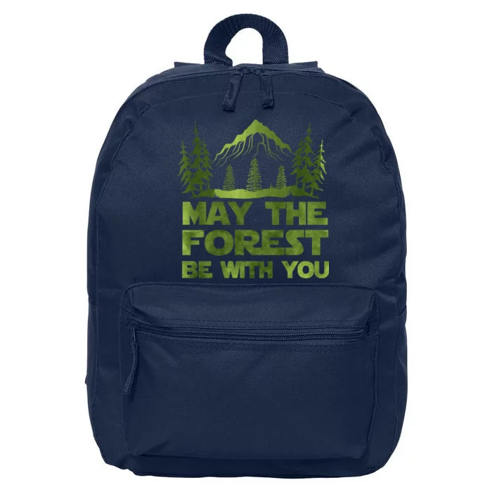 May The Forest Be With You 16 in Basic Backpack