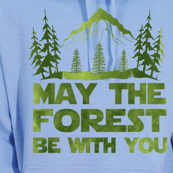 May The Forest Be With You Unisex Surf Hoodie