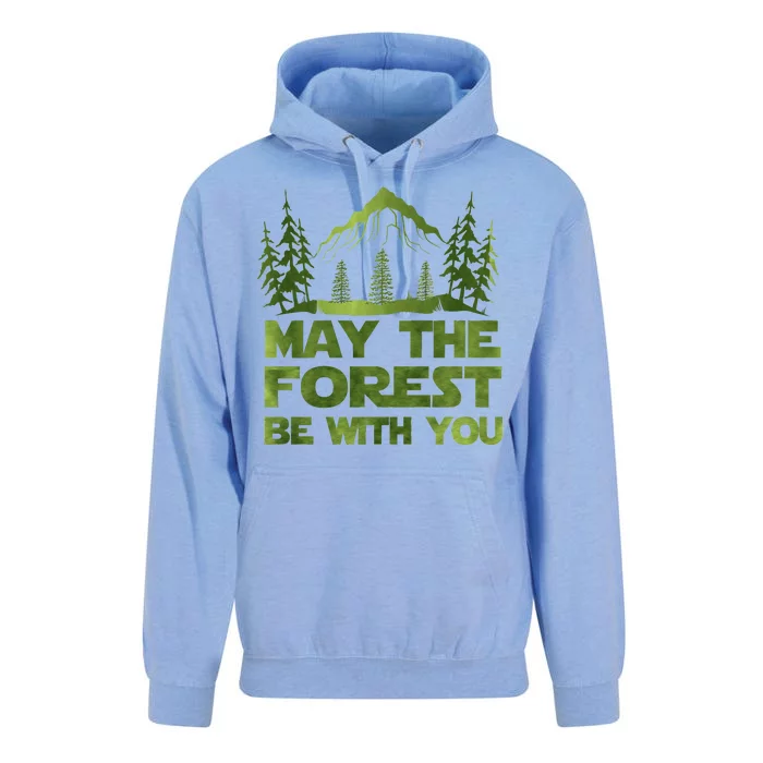 May The Forest Be With You Unisex Surf Hoodie