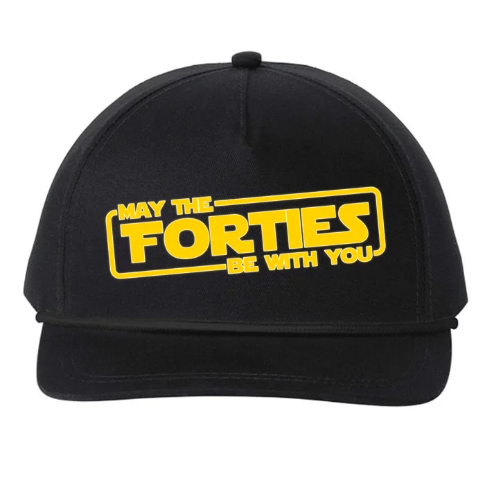 May The Forties Be With You Snapback Five-Panel Rope Hat