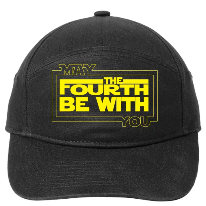 May The Fourth Be With You Box Logo 7-Panel Snapback Hat