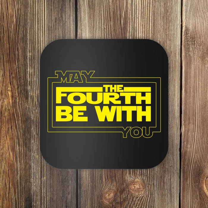 May The Fourth Be With You Box Logo Coaster