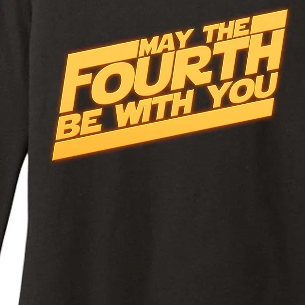 May The Fourth Be With You May 4th Womens CVC Long Sleeve Shirt