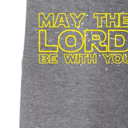 May The Lord Be With You Doggie 3-End Fleece Hoodie