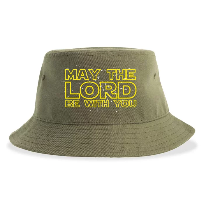 May The Lord Be With You Sustainable Bucket Hat