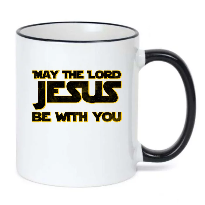 May The Lord Jesus Be With You Black Color Changing Mug