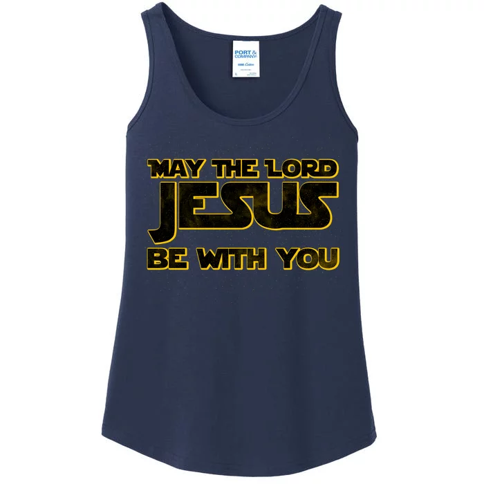 May The Lord Jesus Be With You Ladies Essential Tank