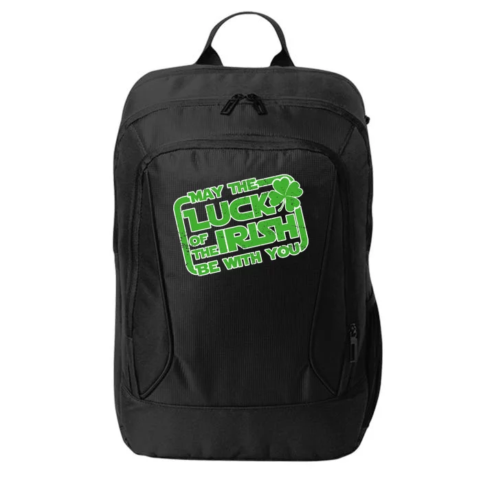 May The Luck Of The Irish Be With You City Backpack